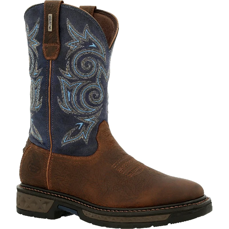 Men's electrical - hazard resistant work & safety boots with composite toeGeorgia Men's Carbo-Tec LT 11" Soft Toe WP Western Work Boot - GB00435 Men's electrical - hazard resistant work & safety boots with composite toeGeorgia Men's Carbo-Tec LT 11" Soft Toe WP Western Work Boot - GB00435