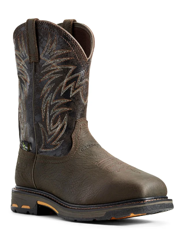 Men's work & safety boots with a toe cap made of aluminum alloyMen's Workhog Waterproof Comp Toe Met Guard Work Boots Men's work & safety boots with a toe cap made of aluminum alloyMen's Workhog Waterproof Comp Toe Met Guard Work Boots