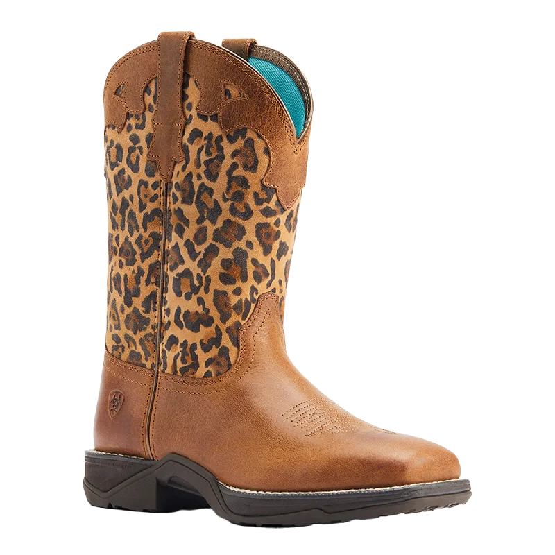 Men's shock - absorbing work & safety boots for long - hours standingAriat Ladies Anthem Savanna Tortuga & Leopard Print Tan Boots 10044410 Men's shock - absorbing work & safety boots for long - hours standingAriat Ladies Anthem Savanna Tortuga & Leopard Print Tan Boots 10044410