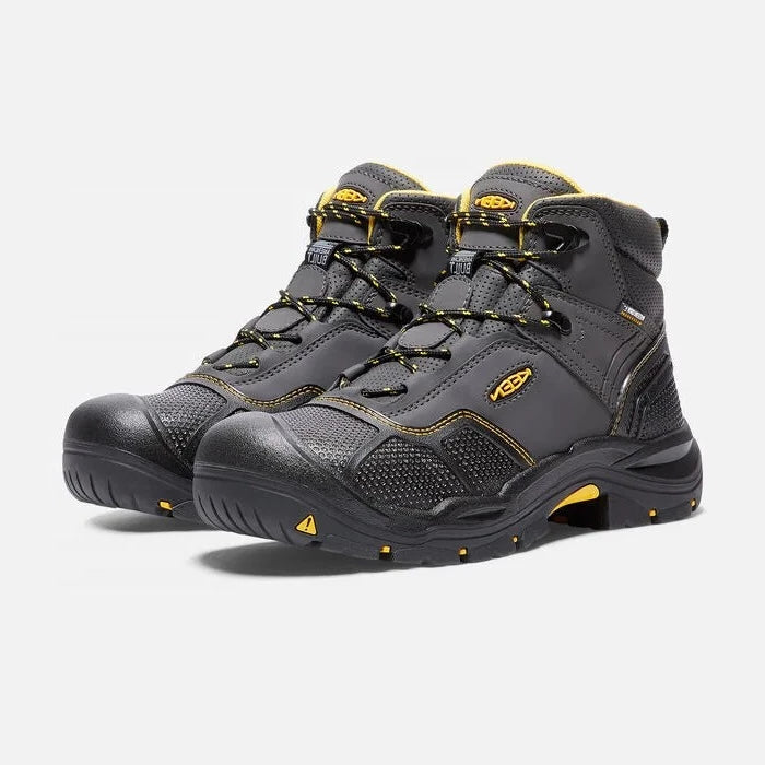 Men's anti - static work & safety boots for electronics industryKeen Logandale Waterproof Steel Toe Work Boot Men's anti - static work & safety boots for electronics industryKeen Logandale Waterproof Steel Toe Work Boot