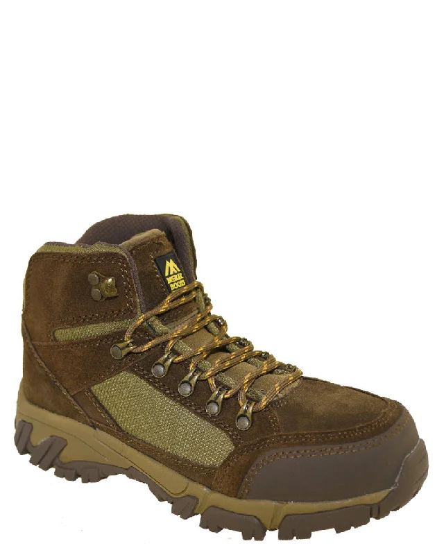 Men's non - metallic work & safety boots for airport security jobsMens 6" Steel Toe Lace-Up Shoes Men's non - metallic work & safety boots for airport security jobsMens 6" Steel Toe Lace-Up Shoes
