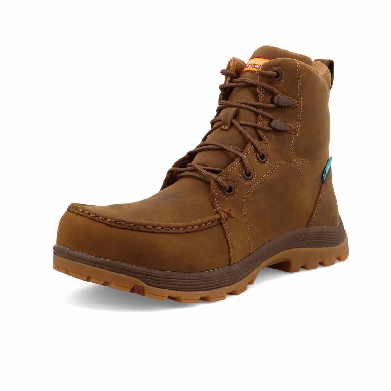 Men's shock - absorbing work & safety boots for long - hours standingTwisted X Men's 6" Nano Toe Chukka Lace Boot Men's shock - absorbing work & safety boots for long - hours standingTwisted X Men's 6" Nano Toe Chukka Lace Boot