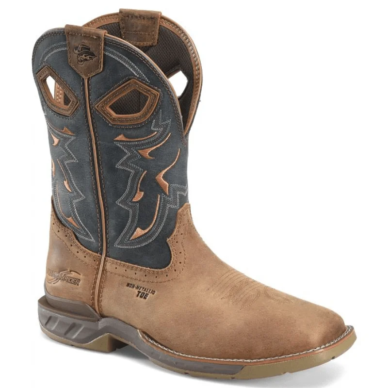 Men's anti - static work & safety boots for electronics industryDouble H Men's Phantom Rider Troy Blue Composite Toe Work Boots DH5357 Men's anti - static work & safety boots for electronics industryDouble H Men's Phantom Rider Troy Blue Composite Toe Work Boots DH5357