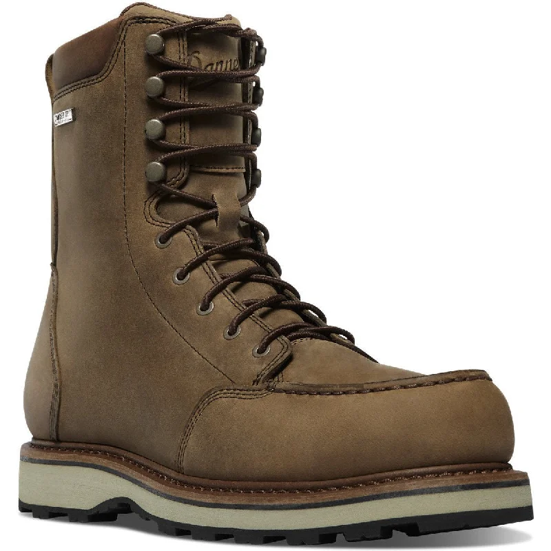 Men's work & safety boots with a toe cap made of aluminum alloyDanner Men's Cedar River 8" Moc Toe WP Hunt Work Boot -Brown- 14304 Men's work & safety boots with a toe cap made of aluminum alloyDanner Men's Cedar River 8" Moc Toe WP Hunt Work Boot -Brown- 14304