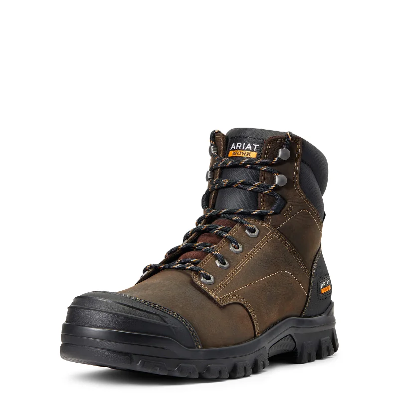Men's work & safety boots with a cushioned midsole for comfortMen's Ariat Treadfast 6" Waterproof Work Boot 10040266 Men's work & safety boots with a cushioned midsole for comfortMen's Ariat Treadfast 6" Waterproof Work Boot 10040266