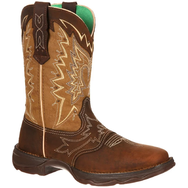 Men's water - repellent leather work & safety boots for outdoor workDurango Women's Lady Rebel Let Love Fly 10" Square Toe Western Boot Men's water - repellent leather work & safety boots for outdoor workDurango Women's Lady Rebel Let Love Fly 10" Square Toe Western Boot