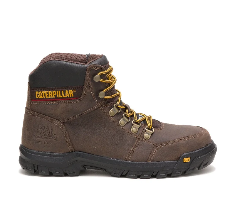 Men's work & safety boots with a cushioned midsole for comfortOutline Steel-Toe Work Boot Brown