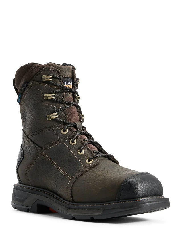 Men's work & safety boots with a chemical - resistant rubber soleMen's Workhog H20 Carbon Toe Lace-Up Boots Men's work & safety boots with a chemical - resistant rubber soleMen's Workhog H20 Carbon Toe Lace-Up Boots