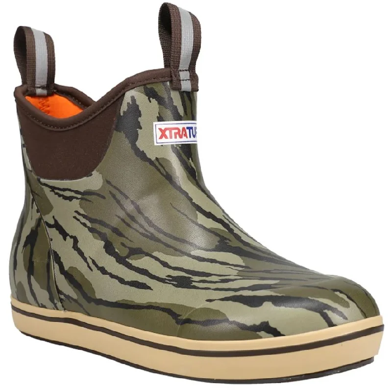 Men's work & safety boots with a removable insole for easy cleaningXtratuf XMAB-MOB Men's Ankle Deck - Boot