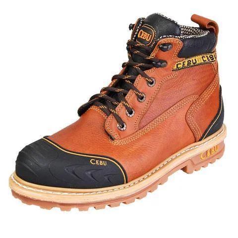 Men's heat - resistant work & safety boots for foundry jobsCEBU TK BORCESHARK 6" HONEY Men's heat - resistant work & safety boots for foundry jobsCEBU TK BORCESHARK 6" HONEY