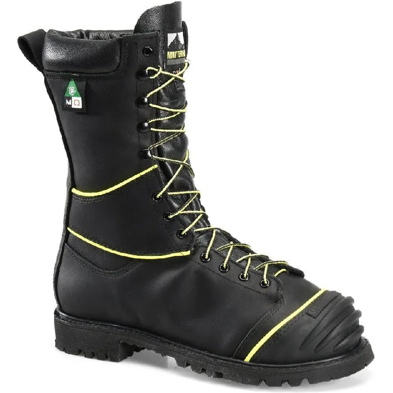 Men's high - ankle support work & safety boots for construction sitesMatterhorn Men's Klondike 10" Steel Toe WP Ins Metguard PR USA Made Work Boot CV12000 Men's high - ankle support work & safety boots for construction sitesMatterhorn Men's Klondike 10" Steel Toe WP Ins Metguard PR USA Made Work Boot CV12000