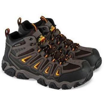 Men's work & safety boots with a removable insole for easy cleaningThorogood Men's Crosstrex Hiker WP Comp Toe Work Boot -Brown- 804-4291 Men's work & safety boots with a removable insole for easy cleaningThorogood Men's Crosstrex Hiker WP Comp Toe Work Boot -Brown- 804-4291