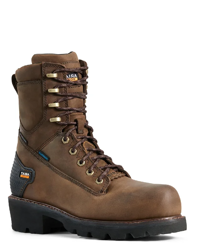 Men's work & safety boots with a durable rubber outsole for traction on rough terrainMen's Powerline Lace Up Work Boots Men's work & safety boots with a durable rubber outsole for traction on rough terrainMen's Powerline Lace Up Work Boots