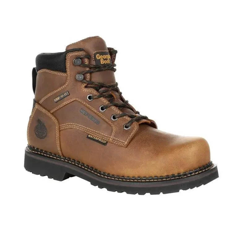 Men's work & safety boots with a chemical - resistant rubber soleGeorgia Giant Met-Guard Steel Toe Work Boot Revamp GB00322 Men's work & safety boots with a chemical - resistant rubber soleGeorgia Giant Met-Guard Steel Toe Work Boot Revamp GB00322