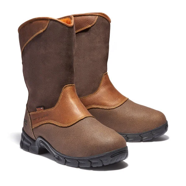 Men's ESD (electro - static discharge) work & safety boots for cleanroom environmentsTimberland PRO Men's Excave Stl Toe Metguard Pull-on Work Boot -TB089652214 Men's ESD (electro - static discharge) work & safety boots for cleanroom environmentsTimberland PRO Men's Excave Stl Toe Metguard Pull-on Work Boot -TB089652214