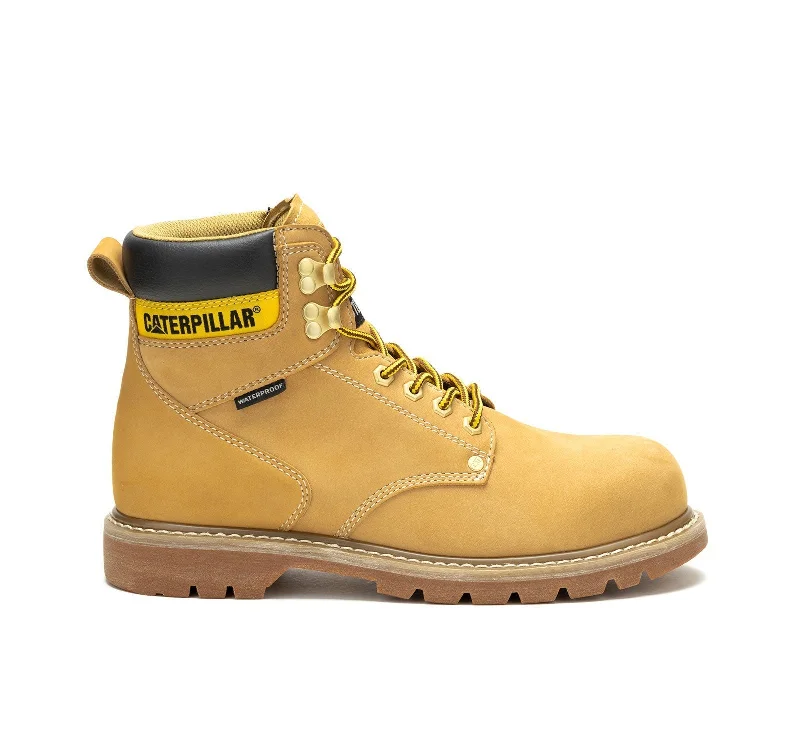 Men's non - metallic work & safety boots for airport security jobsSecond Shift Steel-Toe Waterproof Work Boot Honey Men's non - metallic work & safety boots for airport security jobsSecond Shift Steel-Toe Waterproof Work Boot Honey