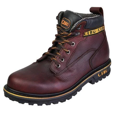 Men's work & safety boots with a moisture - wicking lining for dry feetCEBU TK BORCEGUI 6" SHEDRON Men's work & safety boots with a moisture - wicking lining for dry feetCEBU TK BORCEGUI 6" SHEDRON