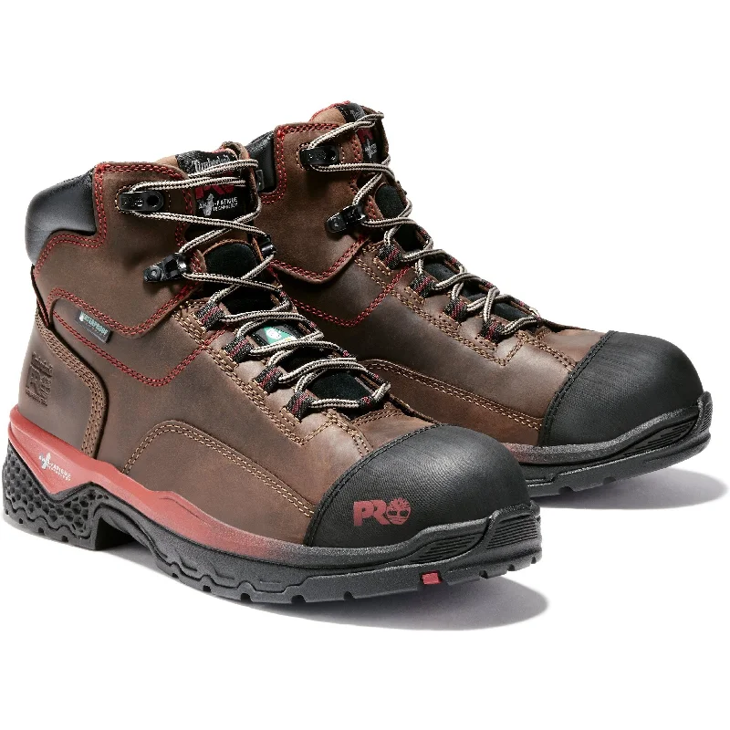 Men's work & safety boots with a breathable waterproof membrane like Gore - TexTimberland PRO Men's Bosshog 6" Comp Toe WP Work Boot - TB0A1WSB214 Men's work & safety boots with a breathable waterproof membrane like Gore - TexTimberland PRO Men's Bosshog 6" Comp Toe WP Work Boot - TB0A1WSB214