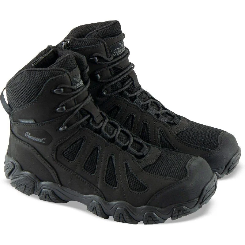 Men's work & safety boots with a cushioned midsole for comfortThorogood Men's Crosstrex  6" Safety Toe Side Zip WP Hiker - 804-6290