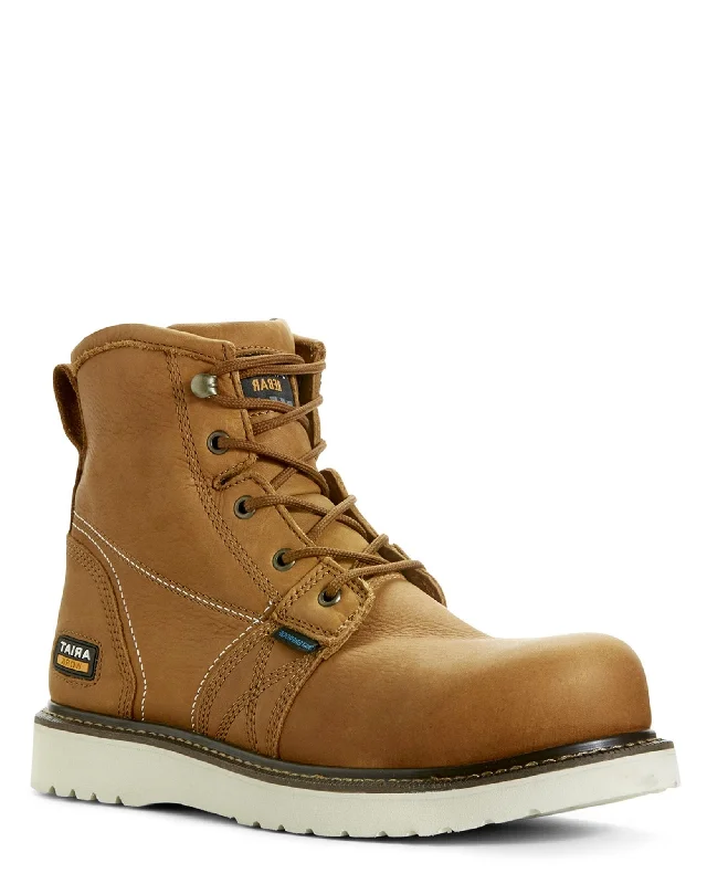 Men's high - ankle support work & safety boots for construction sitesMen's Rebar Wedge H20 Composite Toe Work Boots Men's high - ankle support work & safety boots for construction sitesMen's Rebar Wedge H20 Composite Toe Work Boots