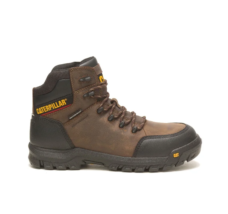 Men's carbon fiber toe work & safety boots for lightweight protectionResorption Composite-Toe Waterproof Work Boot Seal Brown