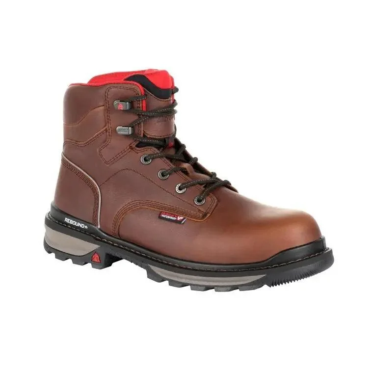 Men's carbon fiber toe work & safety boots for lightweight protectionRocky Rams Horn Waterproof Work Boot RKK0259