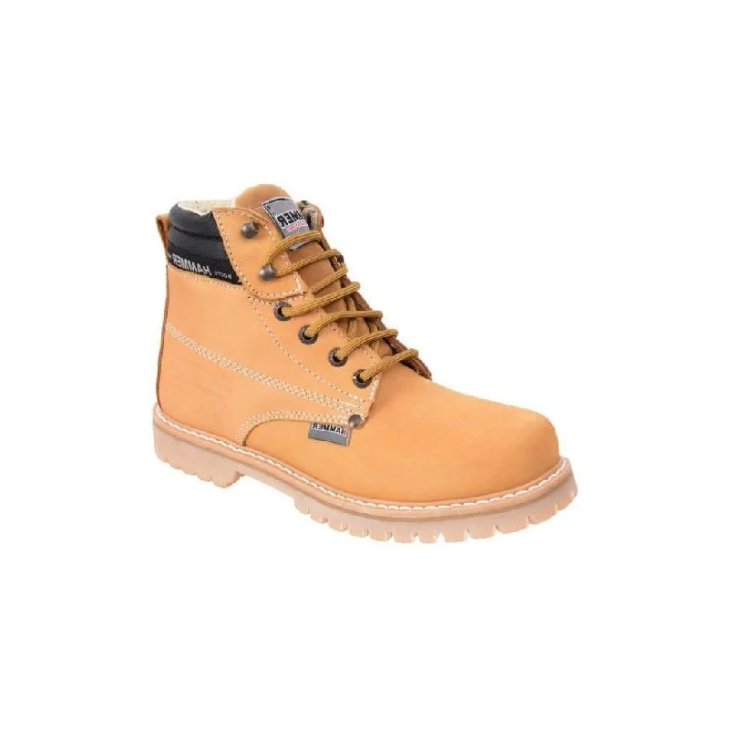 Men's ESD (electro - static discharge) work & safety boots for cleanroom environmentsMU031 Murphy Work Boots 6" Track Steel Toe Honey Men's ESD (electro - static discharge) work & safety boots for cleanroom environmentsMU031 Murphy Work Boots 6" Track Steel Toe Honey