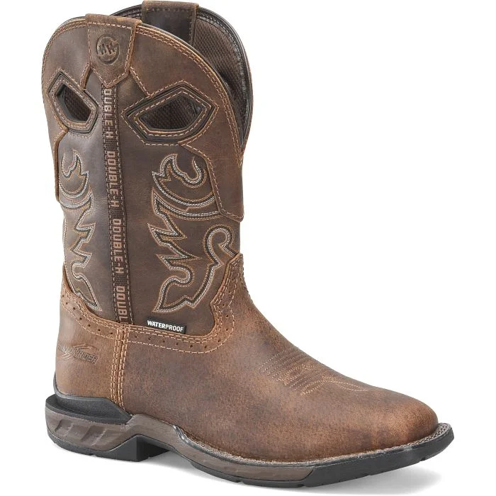 Men's work & safety boots with a padded collar for ankle comfortDouble H "Wilmore" Western Work Boot