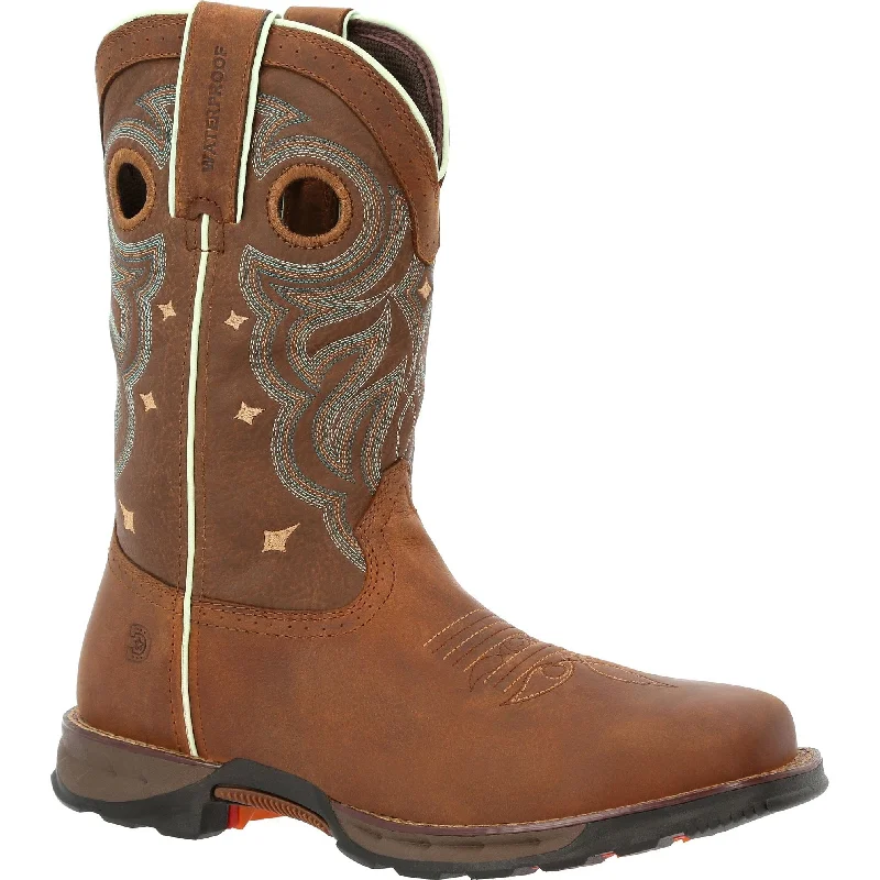 Men's chemical - resistant work & safety boots for laboratory useDurango Women's Maverick 10" Steel Toe WP Western Work Boot - DRD0416 Men's chemical - resistant work & safety boots for laboratory useDurango Women's Maverick 10" Steel Toe WP Western Work Boot - DRD0416