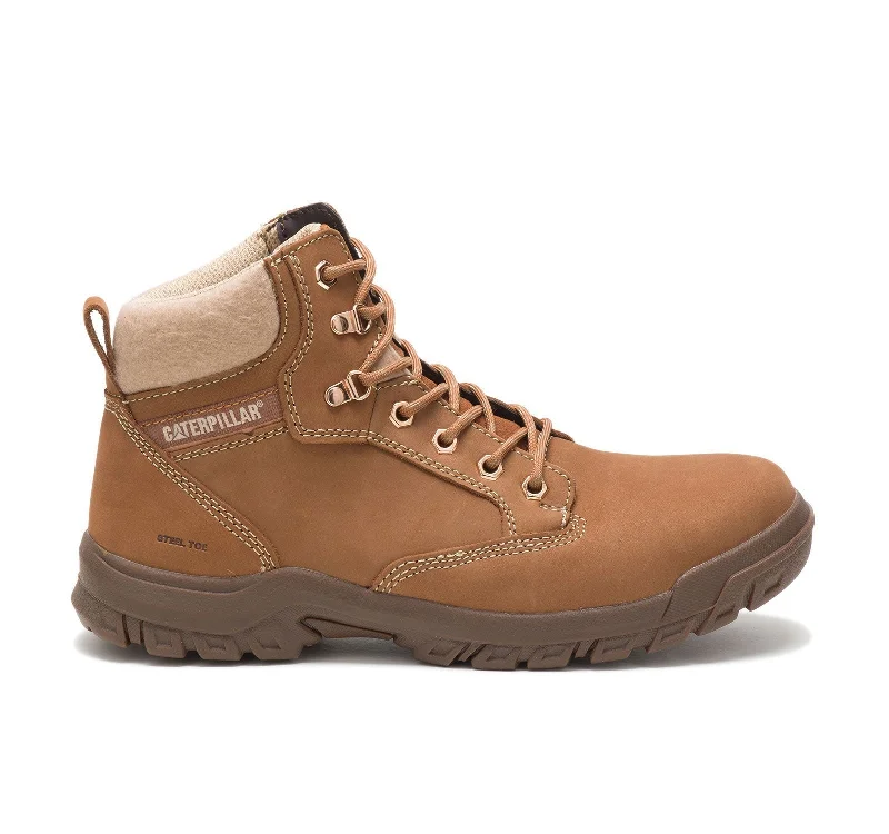 Men's work & safety boots with a reinforced heel counter for stabilityWomen's Tess Steel-Toe Work Boot Brown