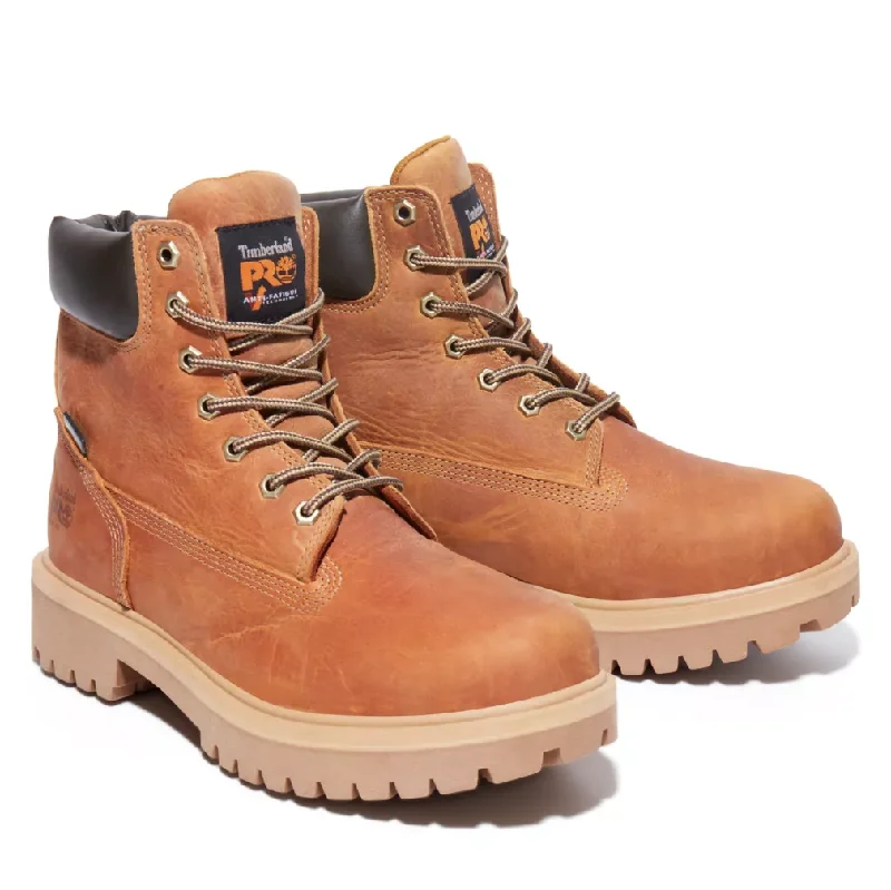 Men's breathable mesh - lined work & safety boots for hot weatherTimberland Pro Men's Direct Attach Soft Toe WP Work Boot - TB0A262R214 Men's breathable mesh - lined work & safety boots for hot weatherTimberland Pro Men's Direct Attach Soft Toe WP Work Boot - TB0A262R214