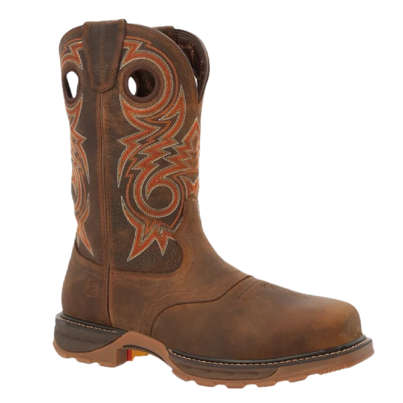 Men's insulated work & safety boots for cold - climate workDurango® Maverick XP™ Waterproof Composite Toe Brown Work Boots DDB0365 Men's insulated work & safety boots for cold - climate workDurango® Maverick XP™ Waterproof Composite Toe Brown Work Boots DDB0365