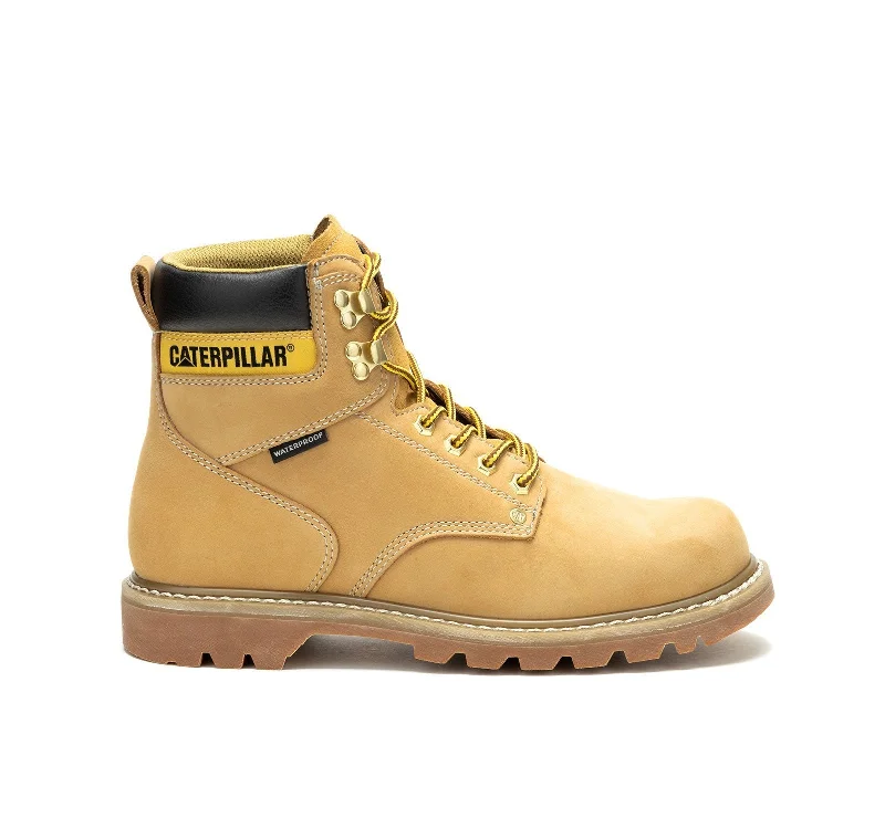 Men's breathable mesh - lined work & safety boots for hot weatherSecond Shift Soft-Toe Waterproof Work Boot Honey