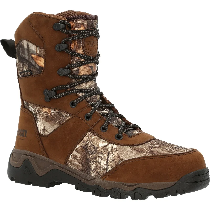 Men's breathable mesh - lined work & safety boots for hot weatherRocky Men's Red Mountain 8" WP 800G Ins Hunt Boot- Realtree- RKS0547 Men's breathable mesh - lined work & safety boots for hot weatherRocky Men's Red Mountain 8" WP 800G Ins Hunt Boot- Realtree- RKS0547