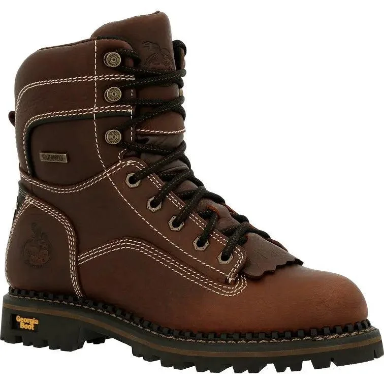 Men's work & safety boots with a removable insole for easy cleaningGeorgia Boot Women’s Waterproof Low Heel Logger Boot GB00427 Men's work & safety boots with a removable insole for easy cleaningGeorgia Boot Women’s Waterproof Low Heel Logger Boot GB00427