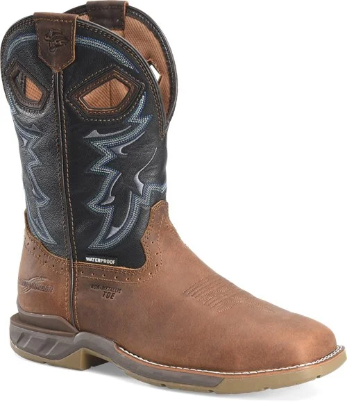 Men's work & safety boots with a reflective strip for low - light visibilityDouble H Phantom Rider Geddy Workboot
