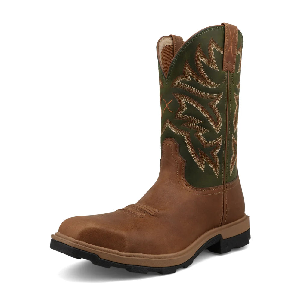Men's ESD (electro - static discharge) work & safety boots for cleanroom environmentsTwisted X Men's 11" ULTRALITE X™ WORK BOOT