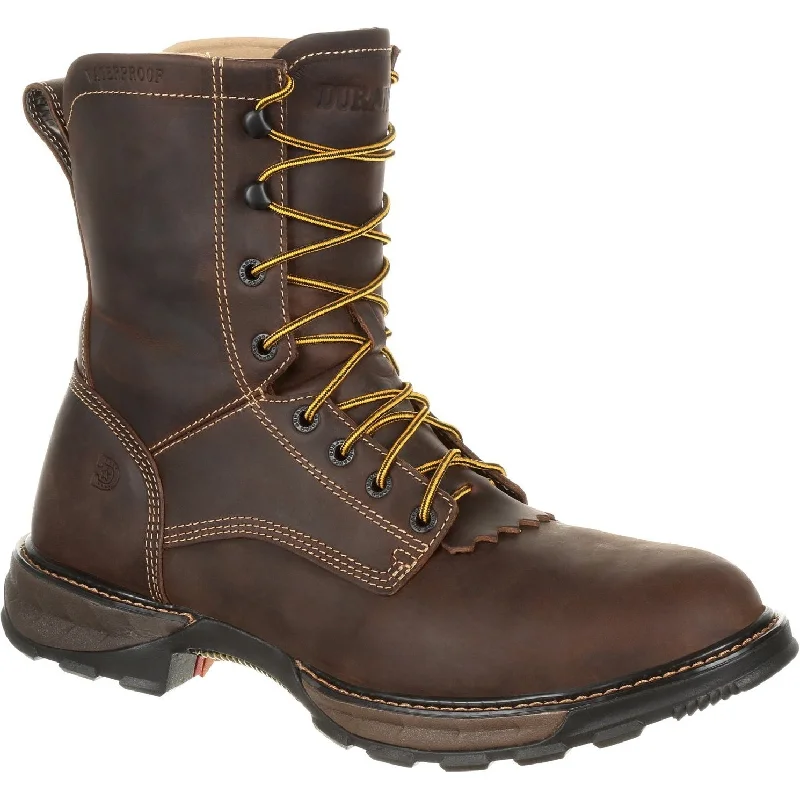 Men's work & safety boots with a breathable waterproof membrane like Gore - TexDurango Men's Maverick XP Lacer 8" Steel Toe WP Work Boot - DDB0173 Men's work & safety boots with a breathable waterproof membrane like Gore - TexDurango Men's Maverick XP Lacer 8" Steel Toe WP Work Boot - DDB0173