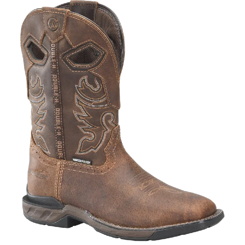 Men's work & safety boots with a removable insole for easy cleaningPhantom Rider by Double H Men's Wilmore Waterproof Wide Square Toe Boots DH5380 Men's work & safety boots with a removable insole for easy cleaningPhantom Rider by Double H Men's Wilmore Waterproof Wide Square Toe Boots DH5380
