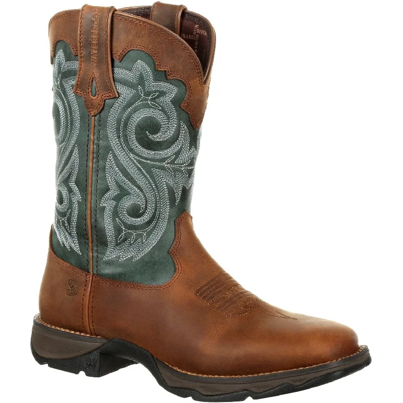 Men's work & safety boots with a cushioned midsole for comfortDurango Women's Lady Rebel 10" Square Toe WP Western Boot - DRD0312 Men's work & safety boots with a cushioned midsole for comfortDurango Women's Lady Rebel 10" Square Toe WP Western Boot - DRD0312