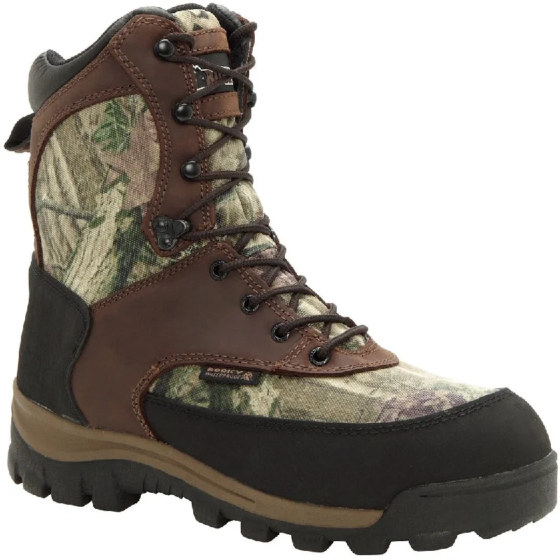 Men's slip - resistant work & safety boots for oily surfacesRocky Men's Core 8" WP 800G Thinsulate Hunt Boot - Mossy Oak - FQ0004755 Men's slip - resistant work & safety boots for oily surfacesRocky Men's Core 8" WP 800G Thinsulate Hunt Boot - Mossy Oak - FQ0004755
