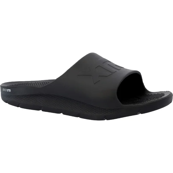 Men's work & safety boots with a moisture - wicking lining for dry feetXTRATUF Men's Après Fish Black Slide Sandals AFH000 Men's work & safety boots with a moisture - wicking lining for dry feetXTRATUF Men's Après Fish Black Slide Sandals AFH000