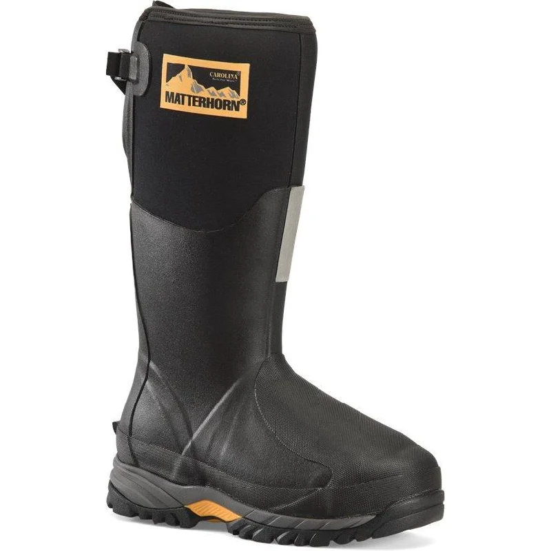 Men's puncture - resistant work & safety boots with Kevlar soleMatterhorn Men's Mud Jumper 15" Steel Toe WP Metguard Rubber Work Boot- MT203