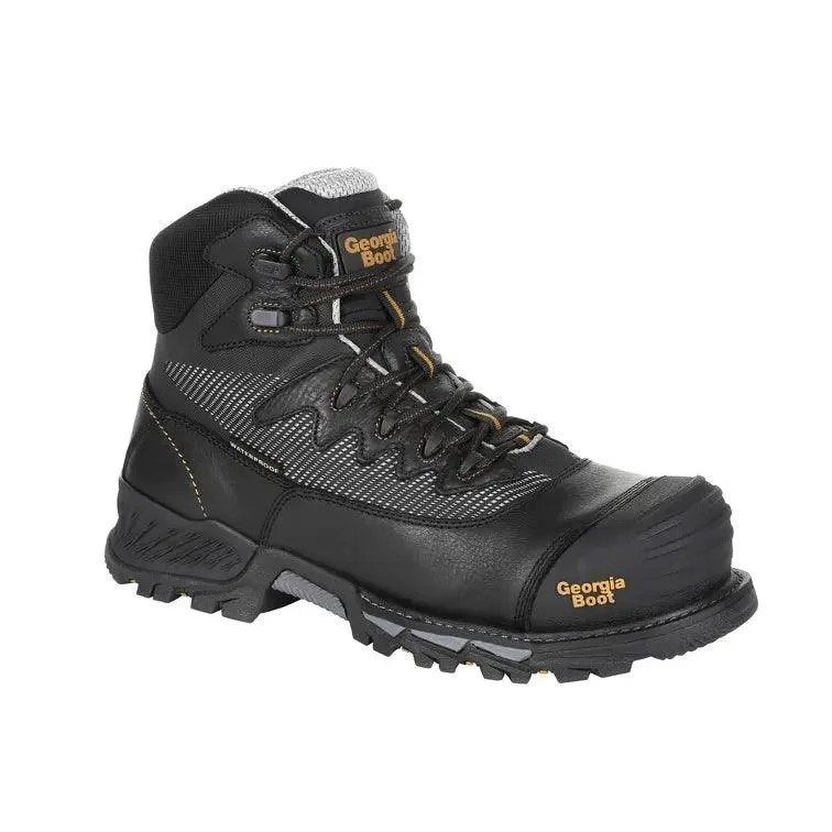 Men's work & safety boots with a padded collar for ankle comfortGeorgia Boot composite toe waterproof hiker work boot GB00311 Men's work & safety boots with a padded collar for ankle comfortGeorgia Boot composite toe waterproof hiker work boot GB00311