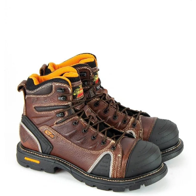 Men's work & safety boots with a toe cap made of aluminum alloyThorogood Men's Gen Flex 6" Lace-to-Toe Composite Work Boot - 804-4445