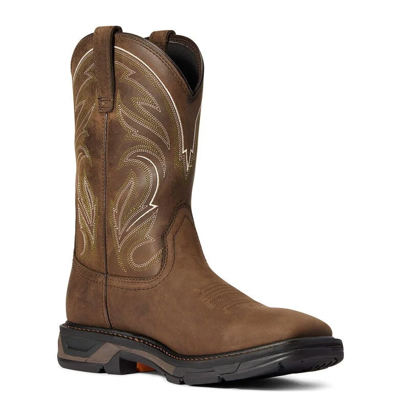 Men's work & safety boots with a removable insole for easy cleaningAriat Men's WorkHog XT Cottonwood Work Boot Men's work & safety boots with a removable insole for easy cleaningAriat Men's WorkHog XT Cottonwood Work Boot