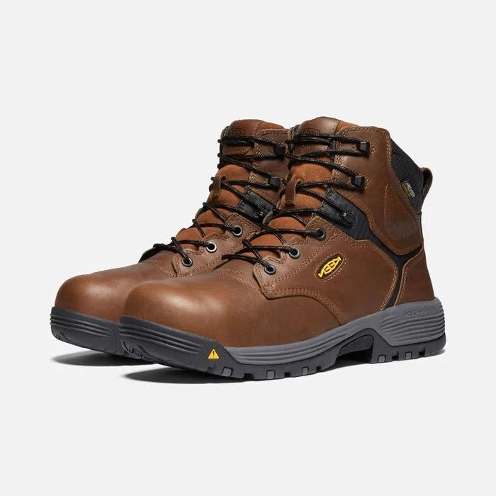 Men's electrical - hazard resistant work & safety boots with composite toeKeen Chicago 6" Waterproof Metguard Work Boot Men's electrical - hazard resistant work & safety boots with composite toeKeen Chicago 6" Waterproof Metguard Work Boot