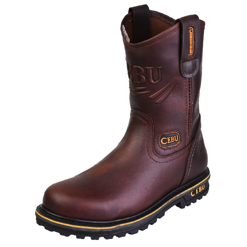 Men's heat - resistant work & safety boots for foundry jobsCebu STK Shedron GR