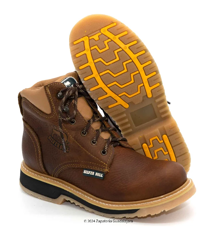Men's chemical - resistant work & safety boots for laboratory useSB664 6" SOFT TOE OCRE DOUBLE DENSITY LEATHER WORK BOOT Men's chemical - resistant work & safety boots for laboratory useSB664 6" SOFT TOE OCRE DOUBLE DENSITY LEATHER WORK BOOT