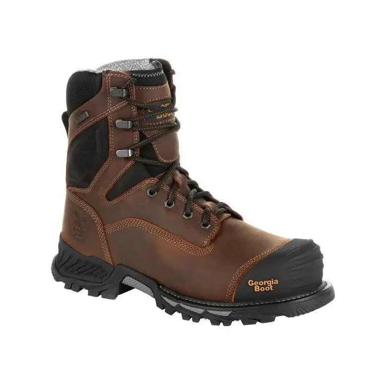 Men's anti - static work & safety boots for electronics industryGeorgia Boot Men’s Rumbler Composite Toe Waterproof Work Boot GB00285